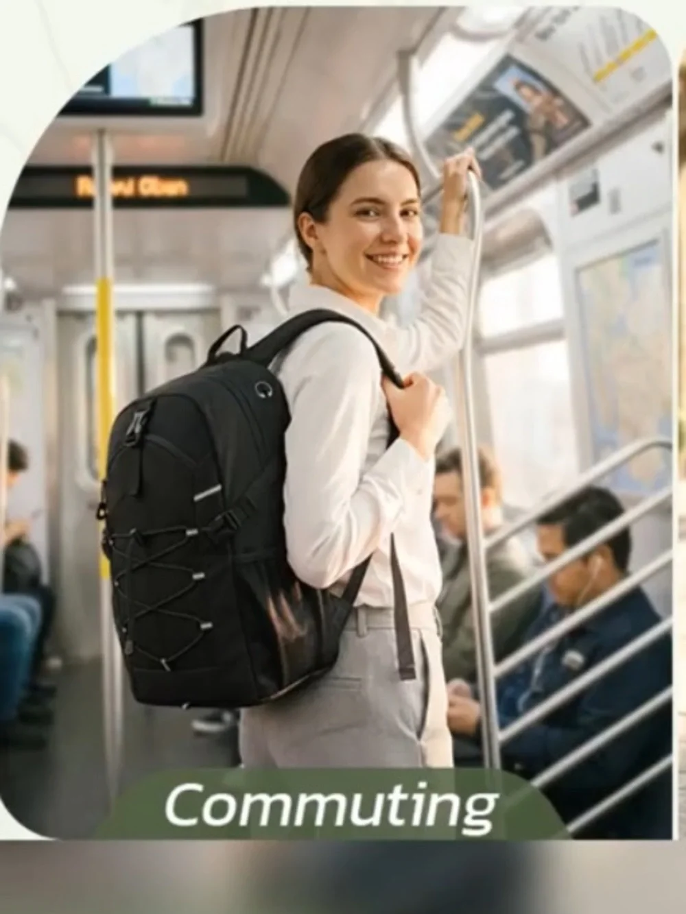 Tilymol black 25L travel/hike backpack